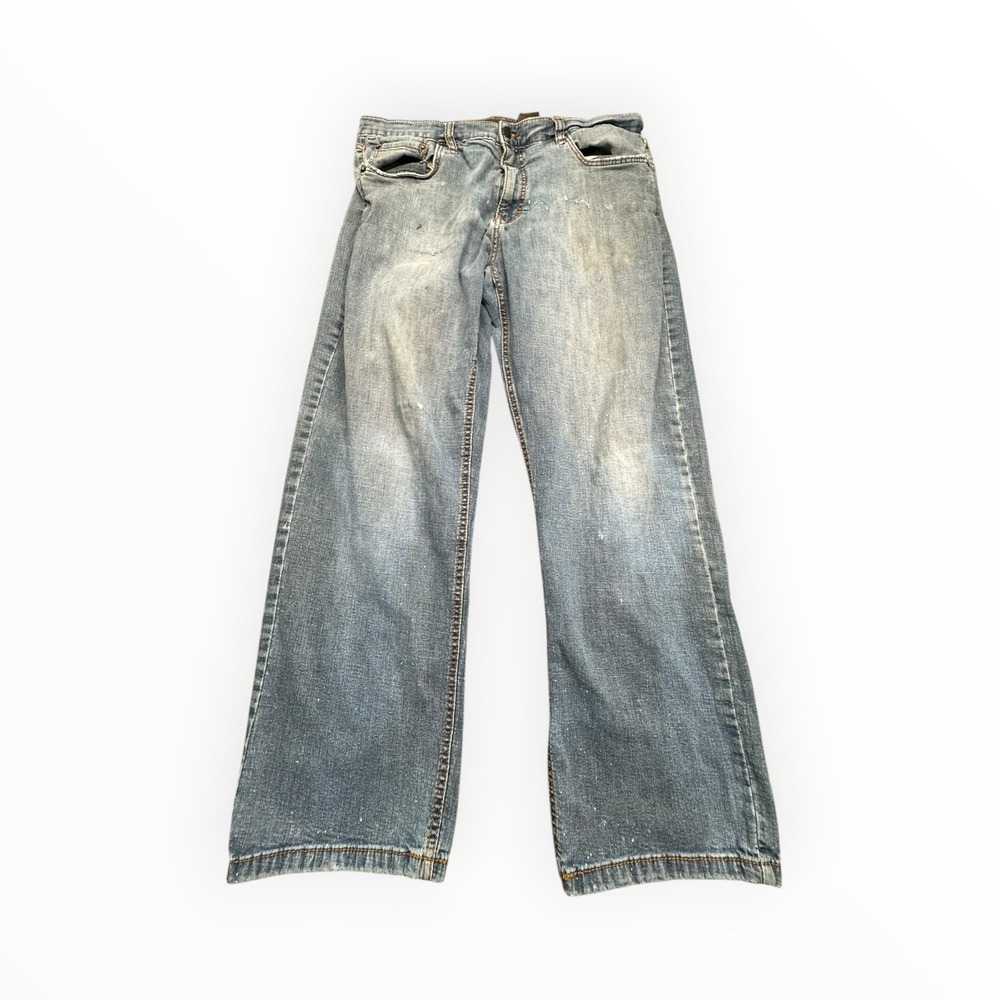 Urban Star Jeans Men 38x30 Blue Light Wash Straight Leg Relaxed Denim 02513692CO